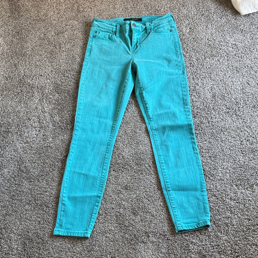 Liverpool Turquoise Skinny Jeans